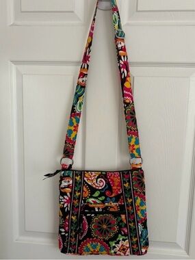 Vera Bradley Disney Midnight with Mickey Pattern Crossbody Bag & Wristlet